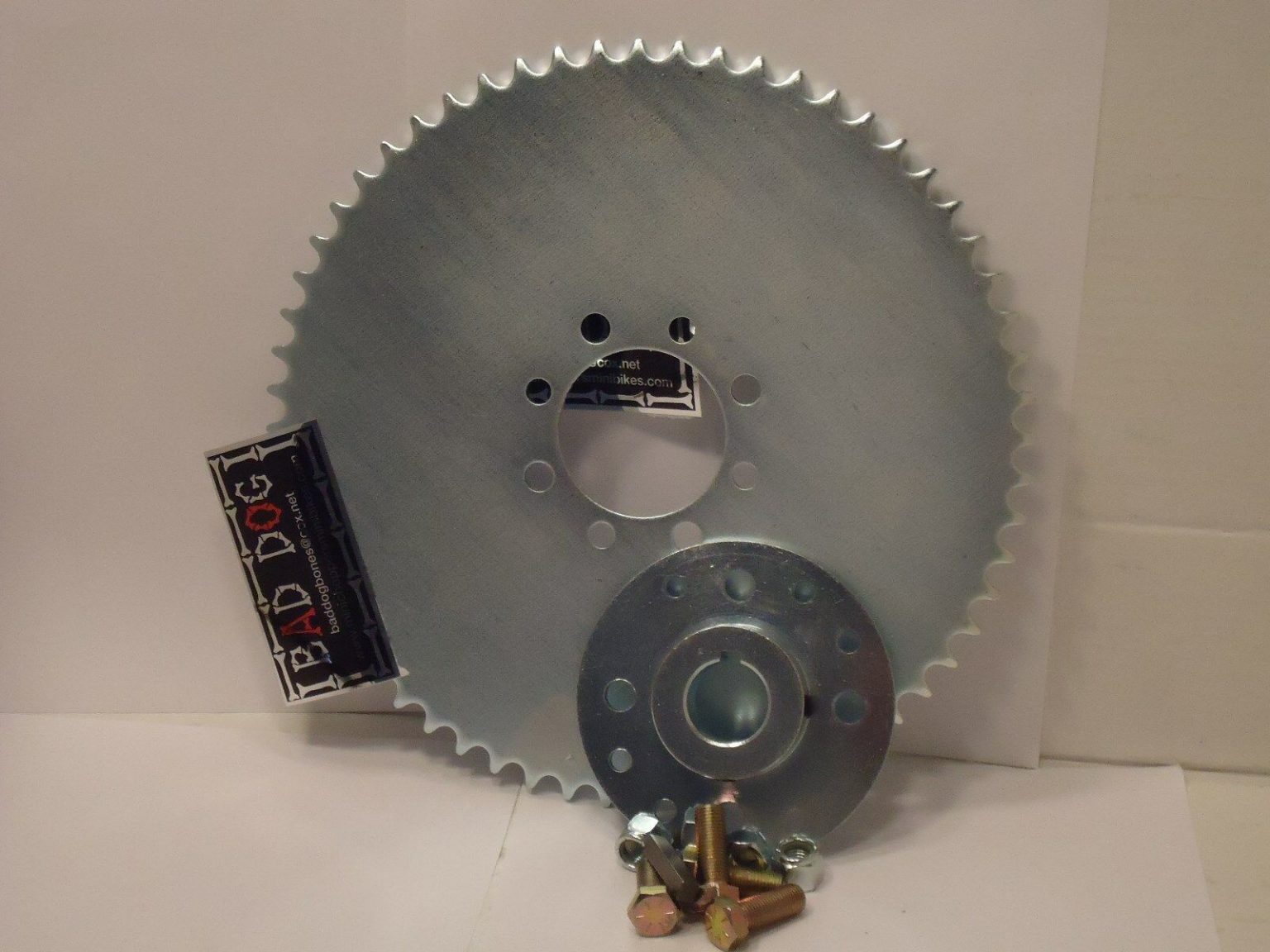 Go KART SPROCKET MINI HUB 34 ” bore 60 tooth sprocket 41 – $1 like 